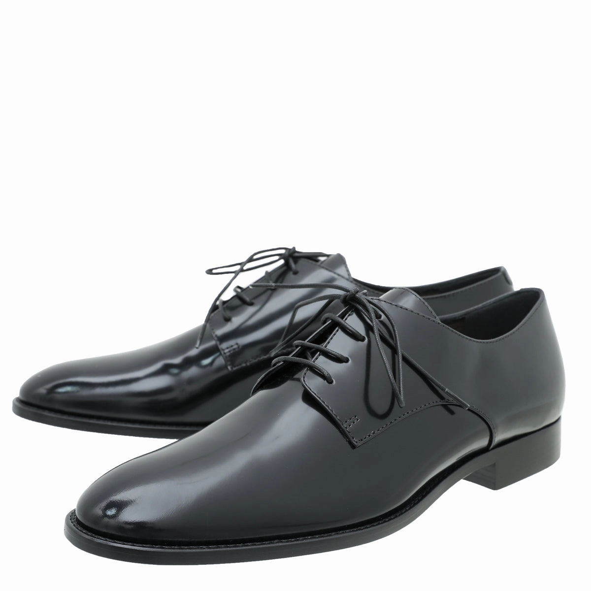 Ballerina Shoes Lace Up Christian Dior Black Timeless Derby Shoes 38.5