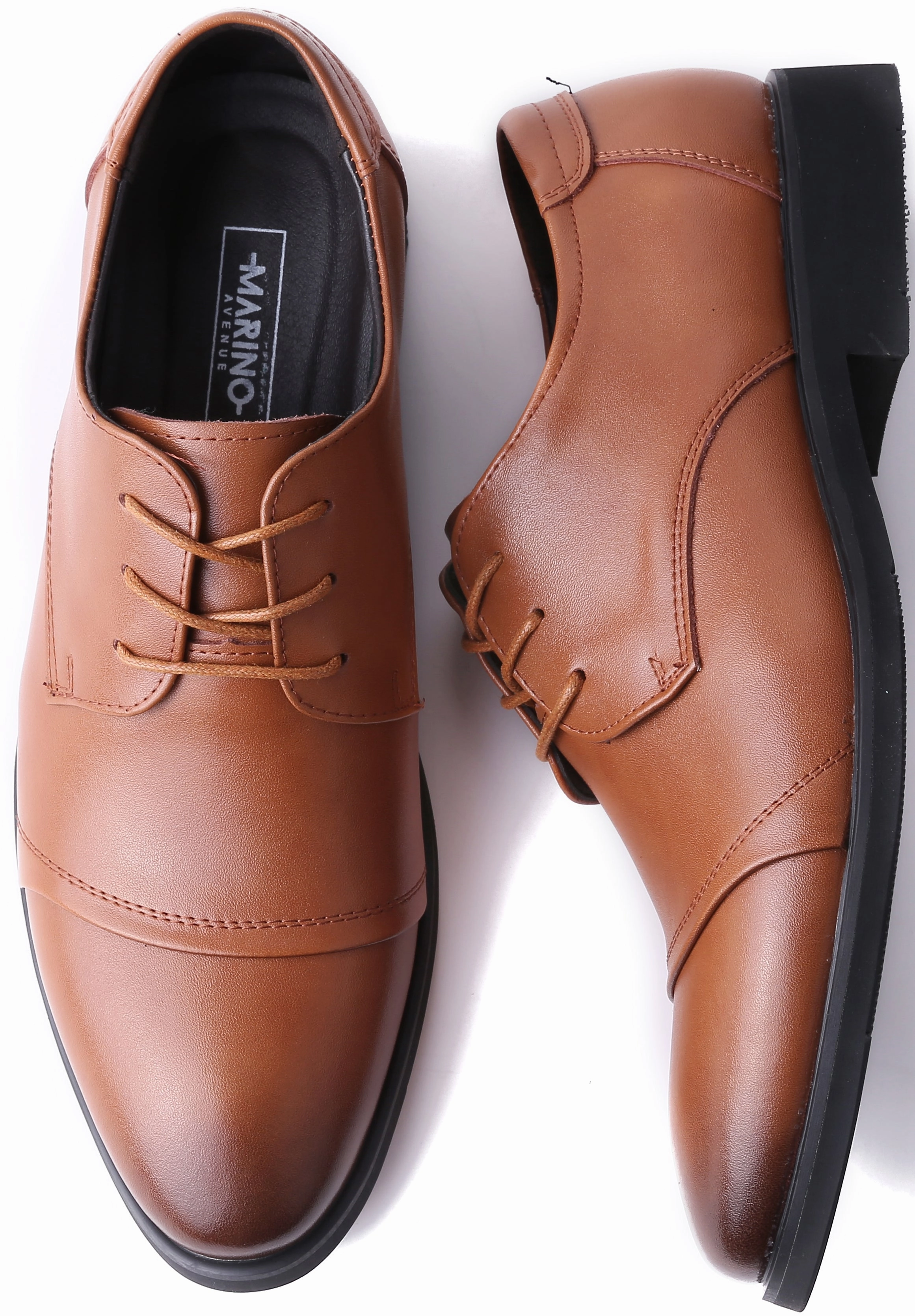 Standard Toe Oxford Dress Shoes And White Saddle Oxfords
