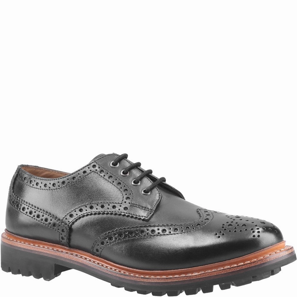 Cotswold Quenington Commando Goodyear Welt Shoe Trendy Brogues