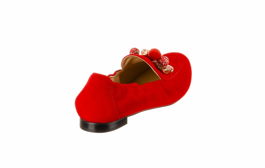 Loafers Temu Pie Elyse Red