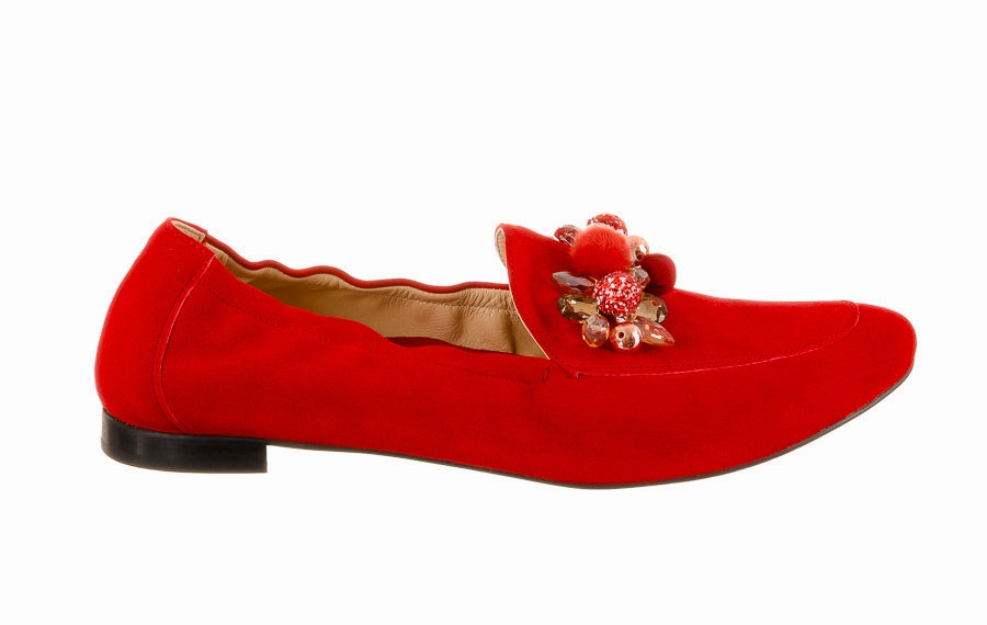 Loafers Crocs Pie Elyse Red