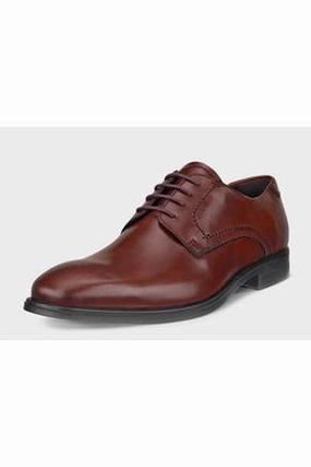 Military Derby Shoe ECCO Melbourne 621634-01014 Mink