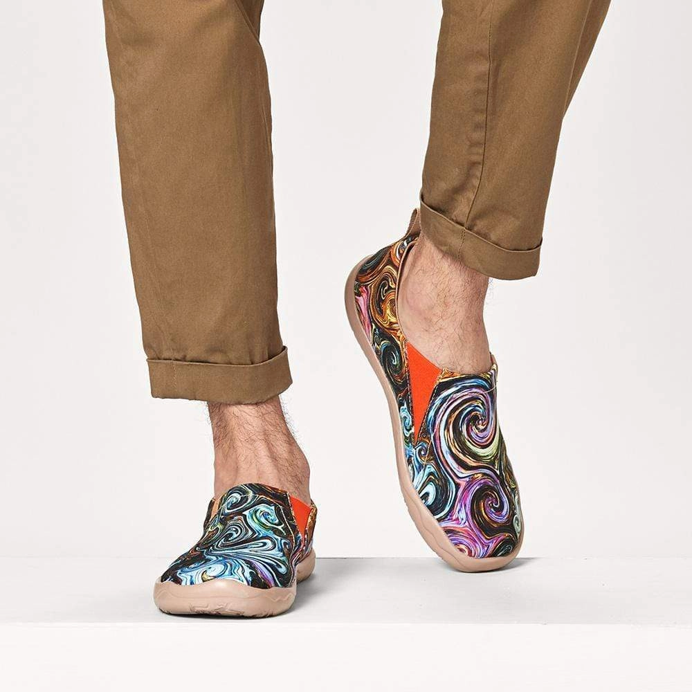 Geography Globe Casual Shoes Starry Night II Toledo I Men