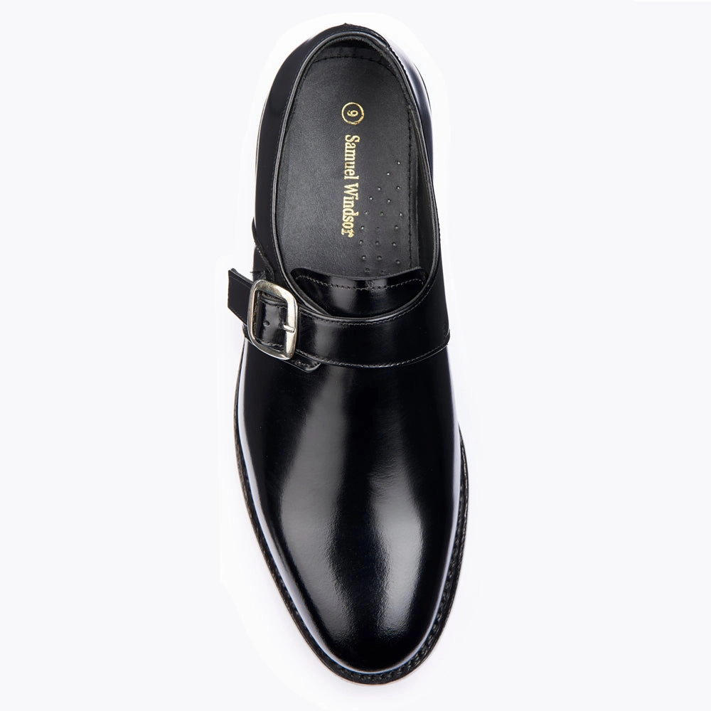 Monk Shoe - Black Aldo Brogues