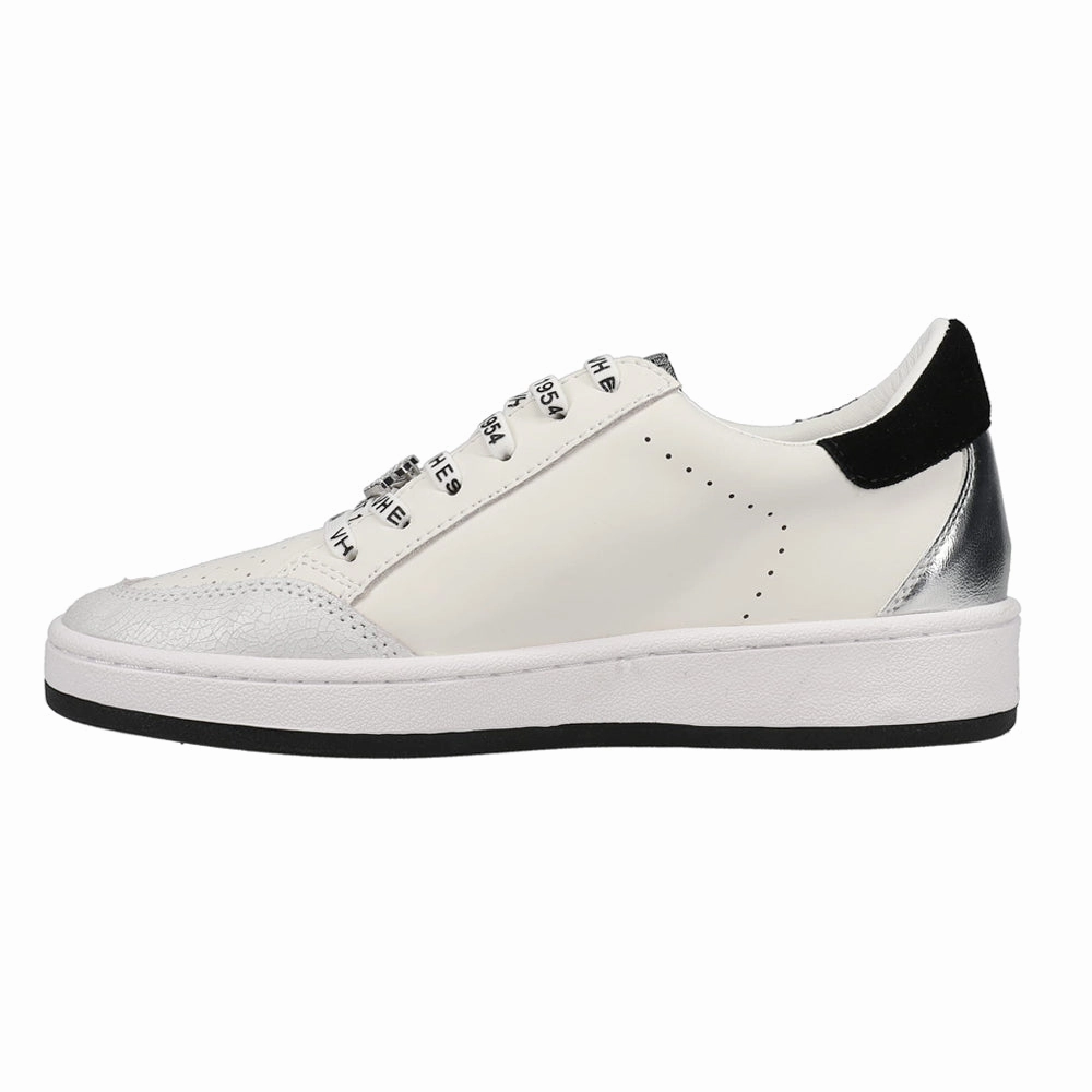 Denisse Metallic Perforated Slip On Sneakers Bugs Slip On