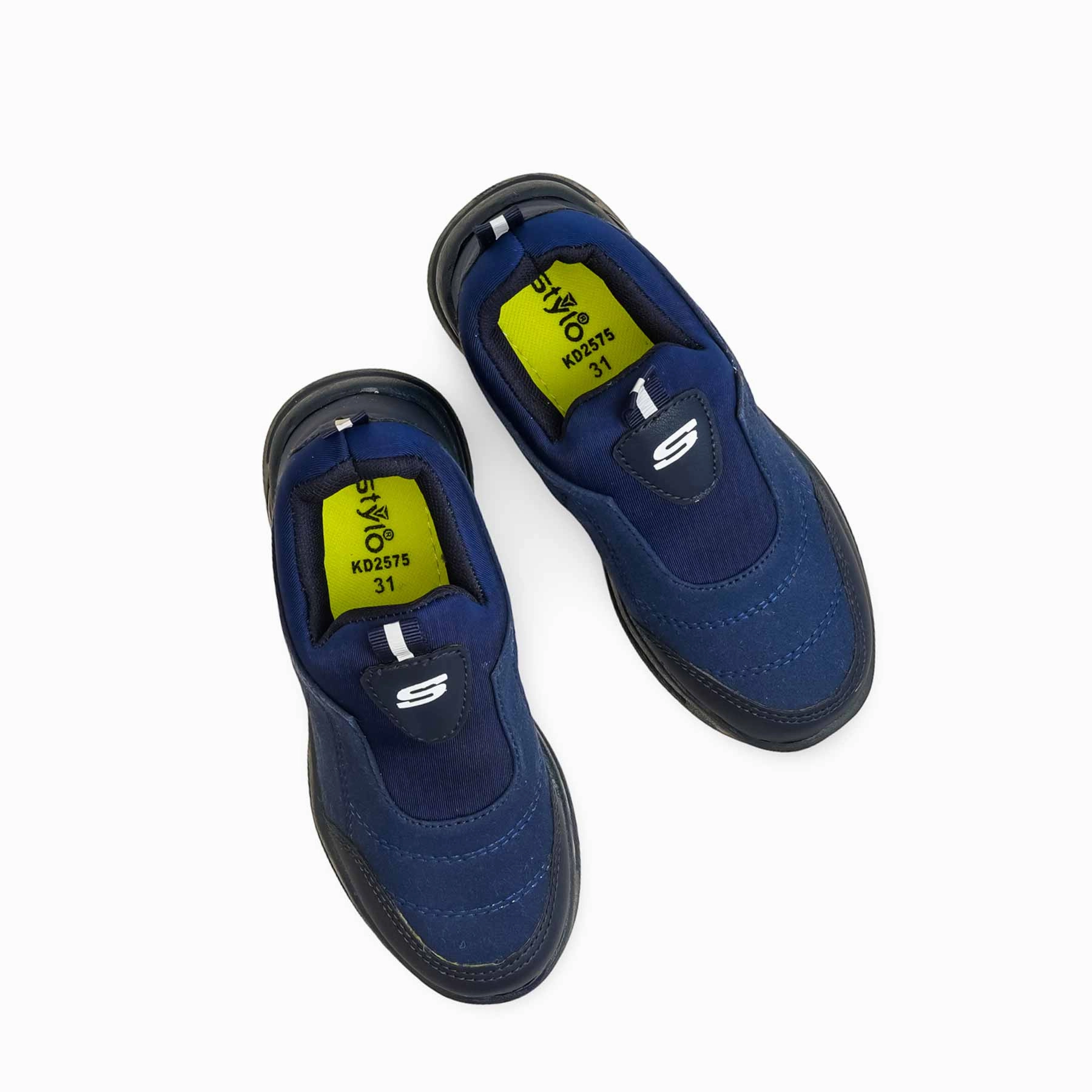 Boys Navy Casual Canvas KD2575