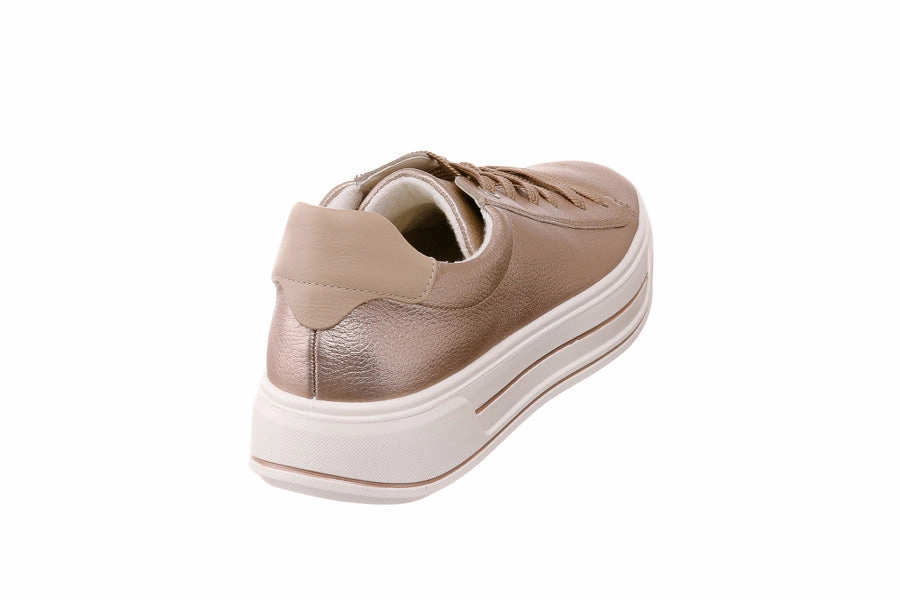 Brogues Stanley Ara Tania Platinum