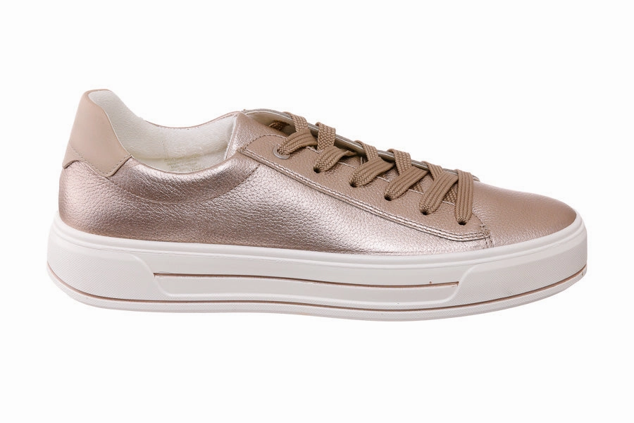 Base London Brogue Boots Ara Tania Platinum