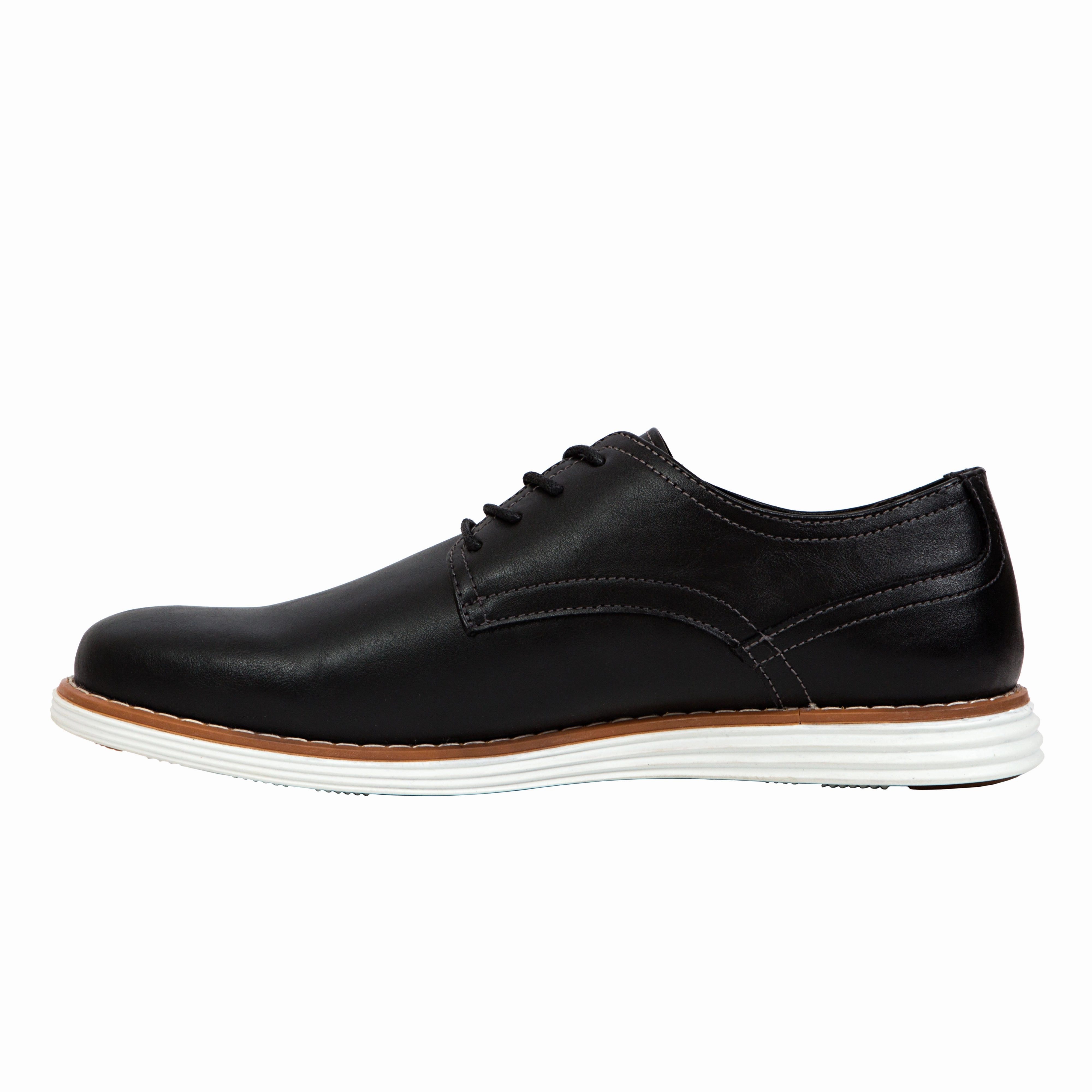 Lace Up Oxfords With Heels Men's Union in Black