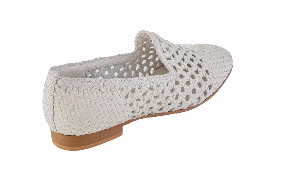 Bb Allie White Salvatore Ferragamo Suede Loafers