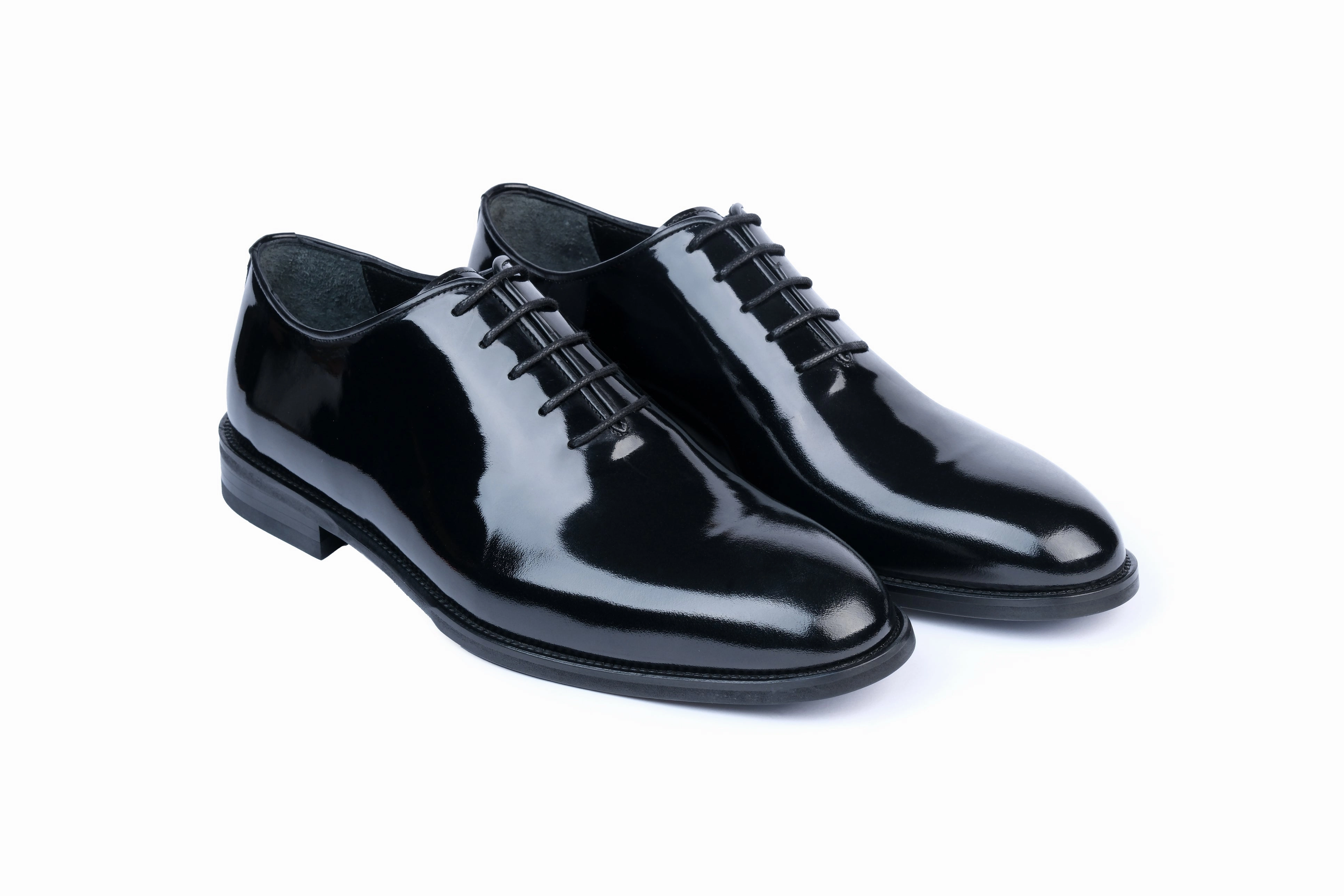 Stilos Whole Cut Oxford Patent Leather Dress Shoes Harrison Monk Oxfords