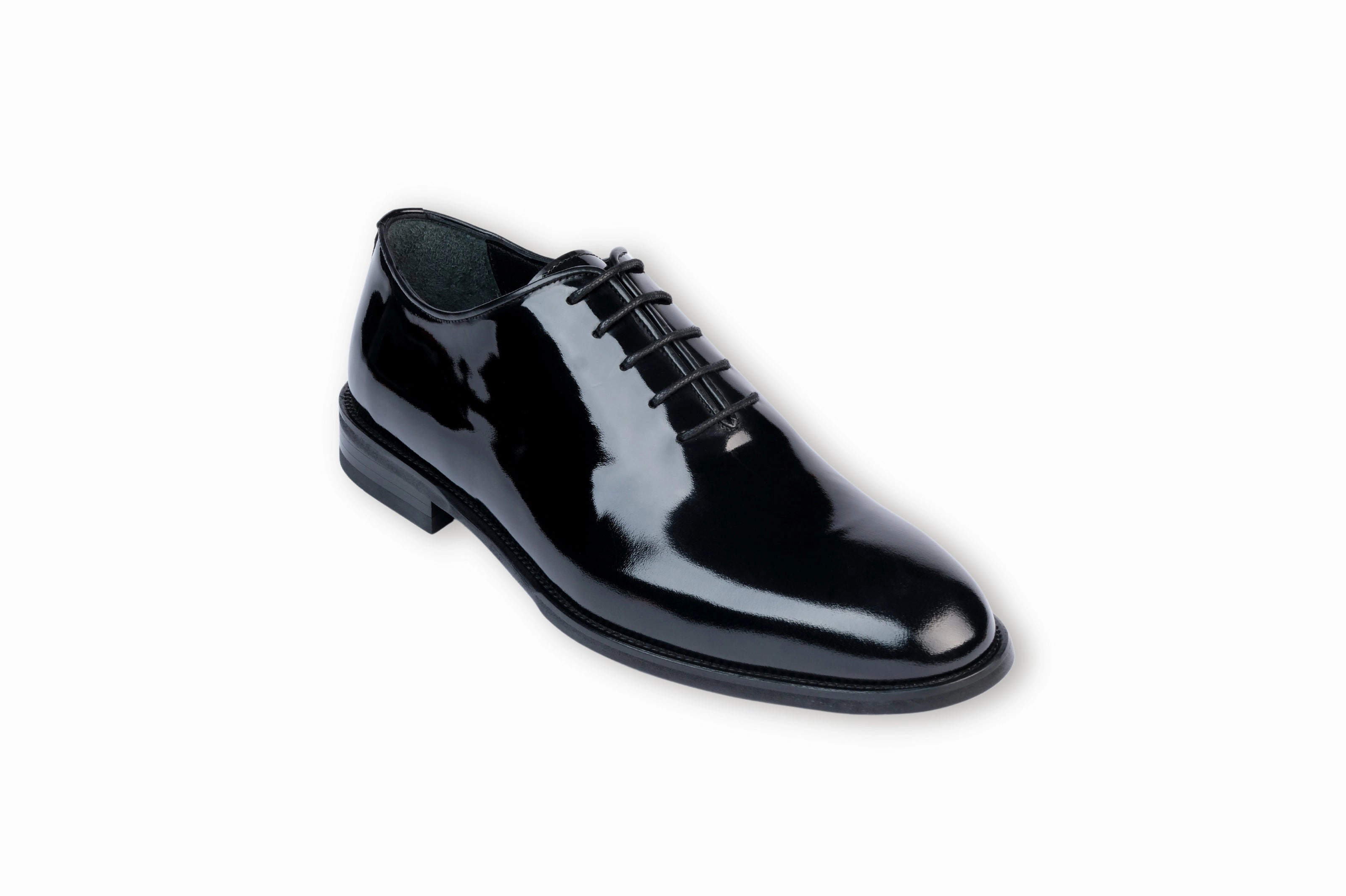 Flats & Oxfords Stilos Whole Cut Oxford Patent Leather Dress Shoes