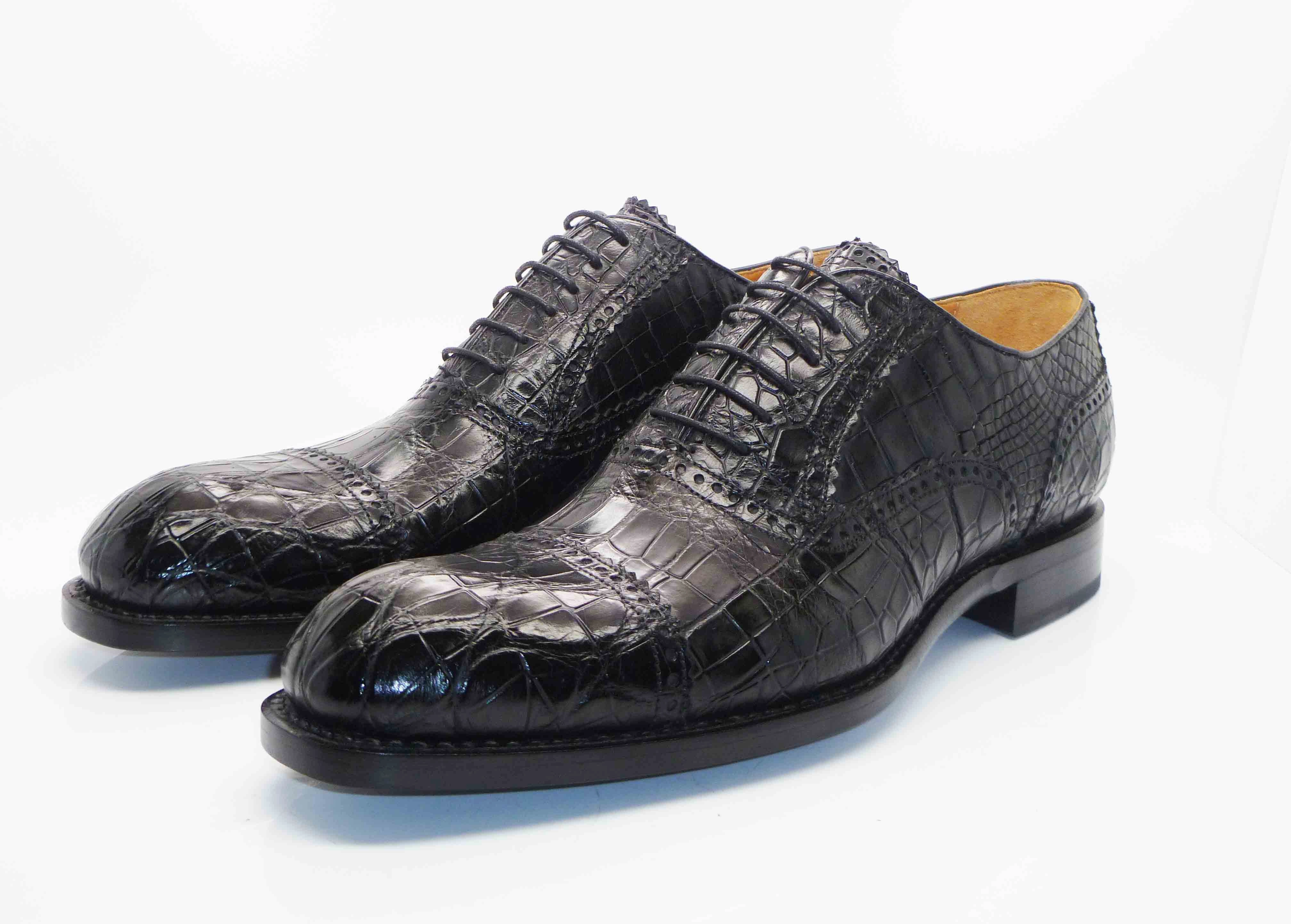 Brogues Vs Oxford Style: 5817-1233A-Black