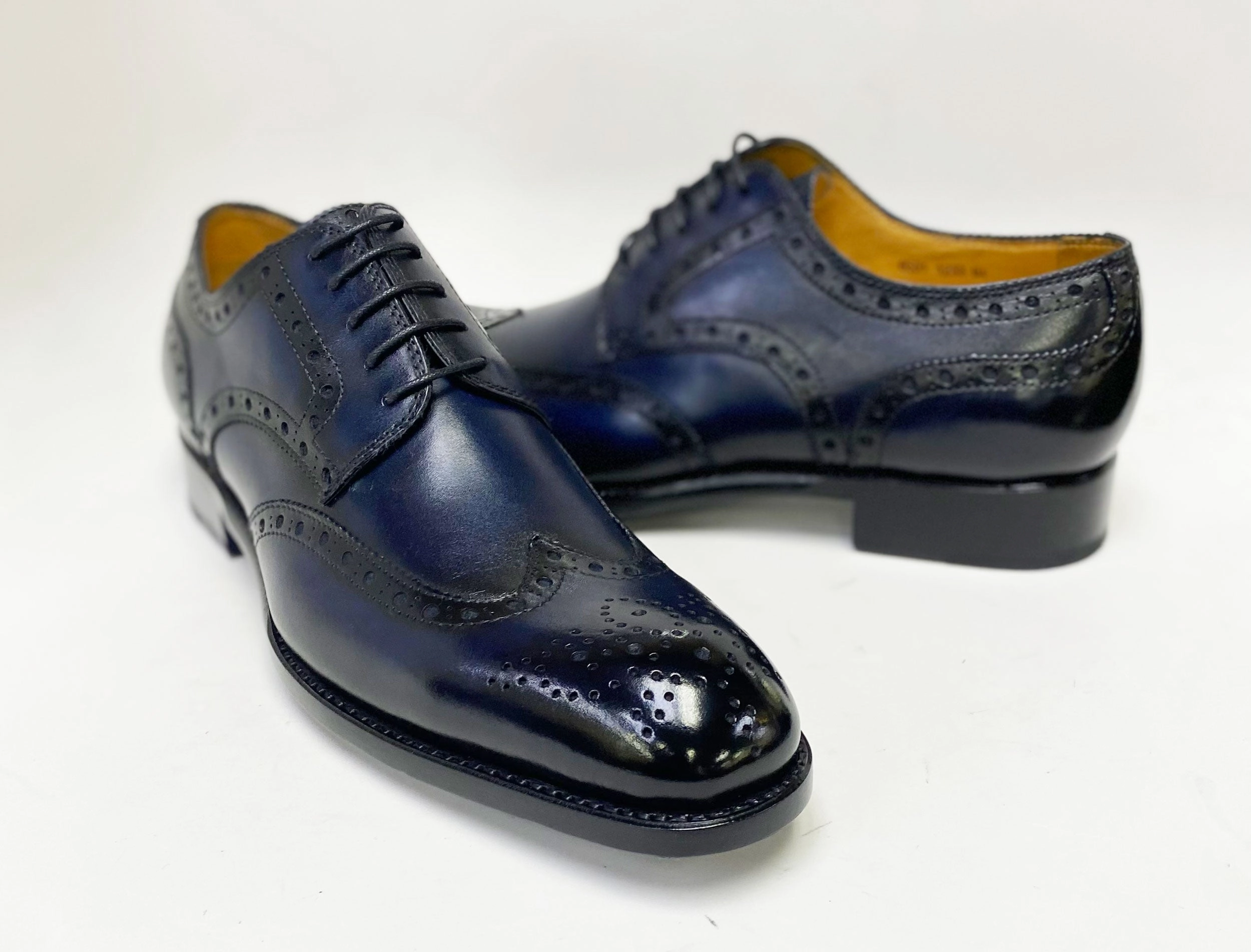 Style: 6531-1233L-Navy Oxford Business Shoes