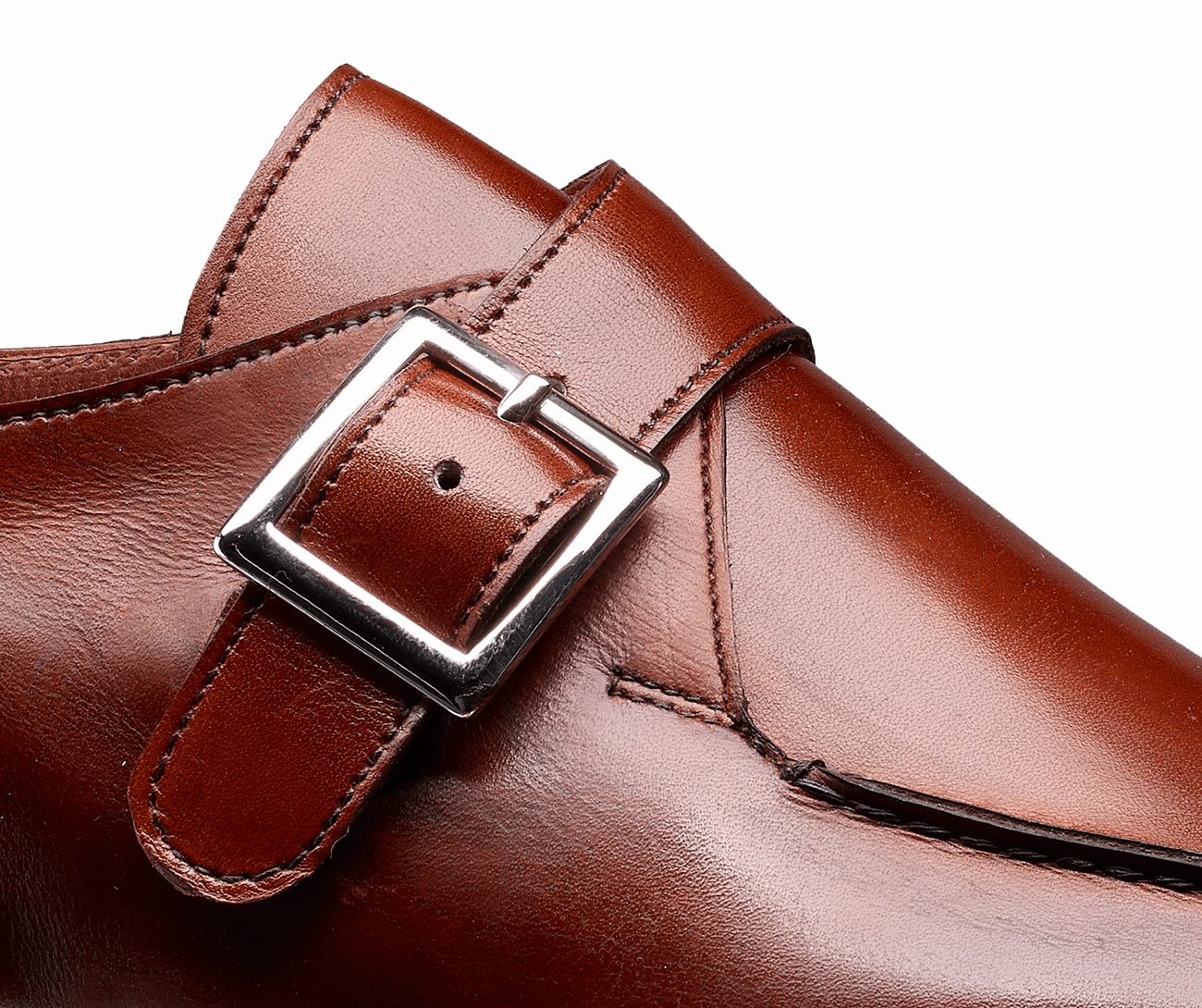 Girls Brogue School Shoes Lawrence 2 Chestnut Antique Calf