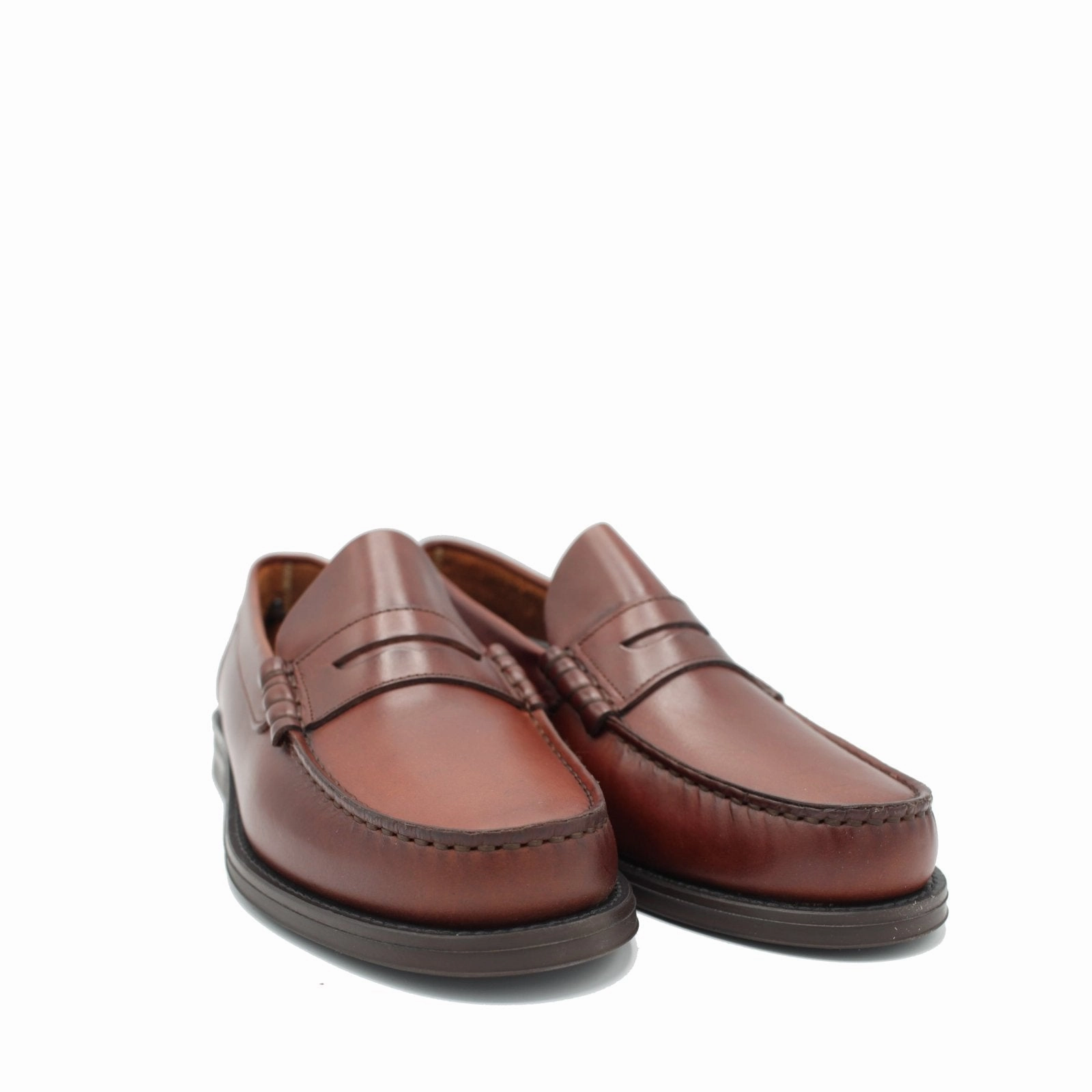 Aeyde Loafers COLL RED BROWN LEATHER