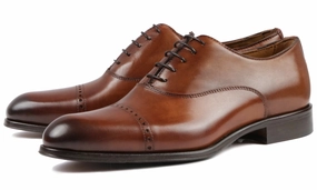 Definition Oxford Harrow Cap Toe Oxford Tan