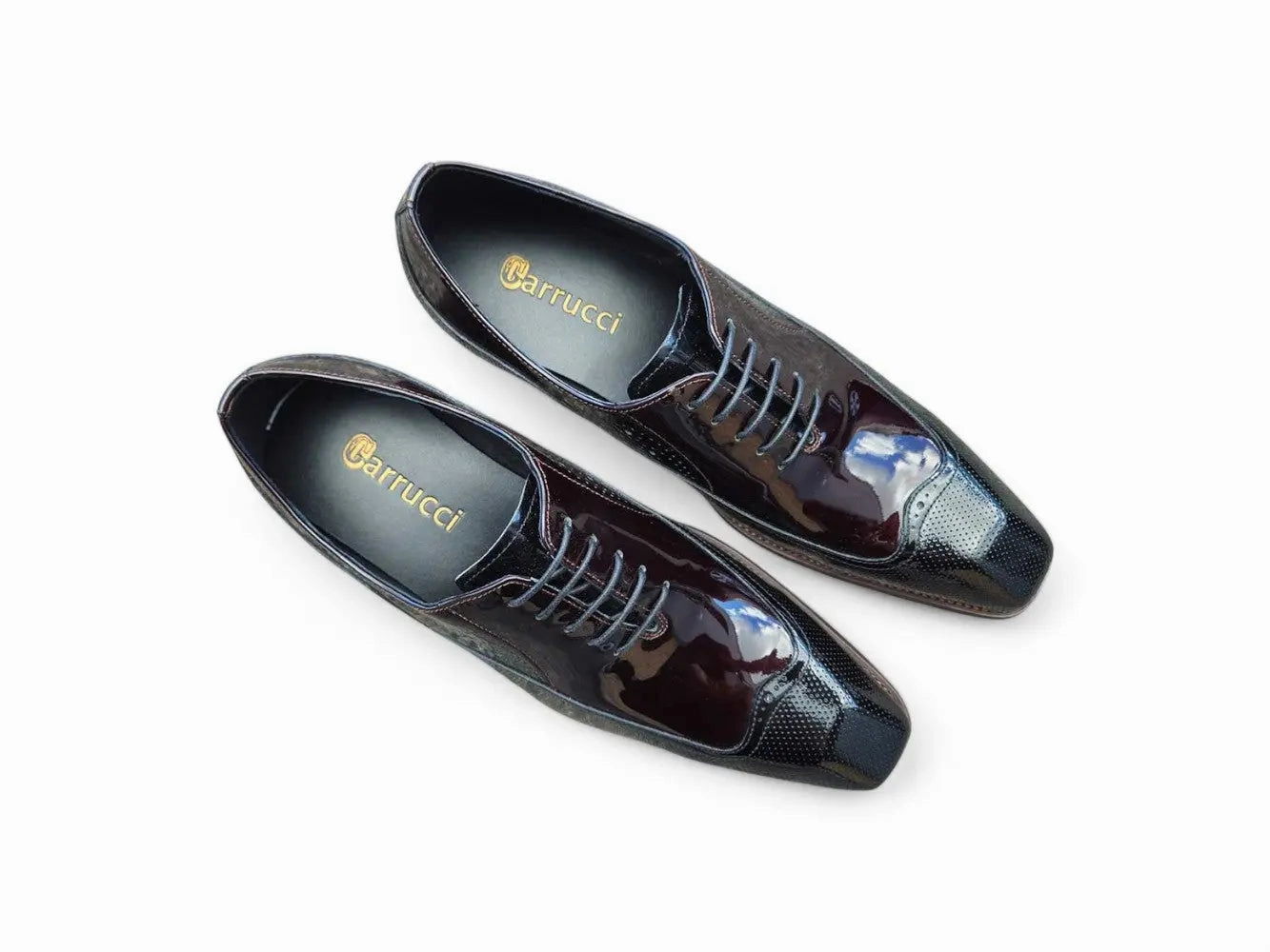 T Strap Oxfords Modern Patent Leather Oxford
