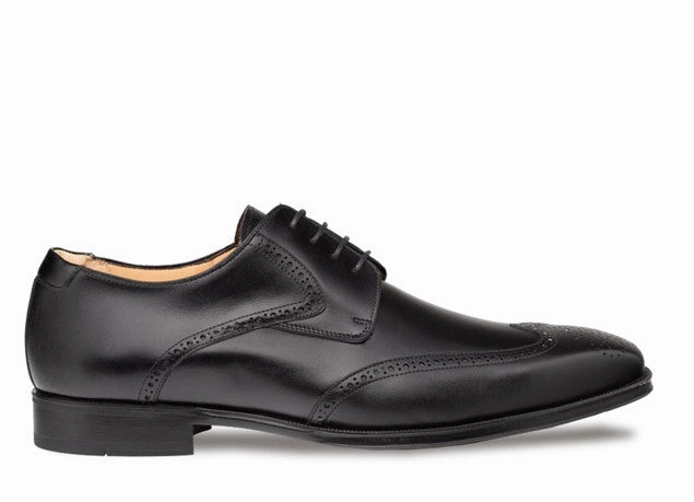 Style: Tasso-Black Lace-up Walking Shoe