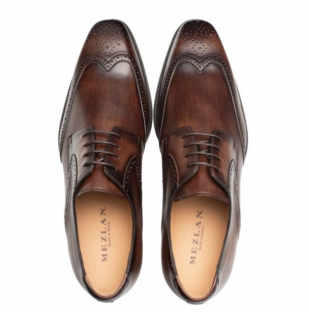Leather Derby Shoe Style: Tasso-Chestnut