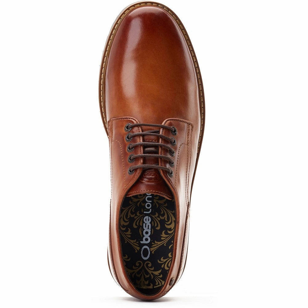 Suede Dress Shoes Base London Halsey Washed Derby