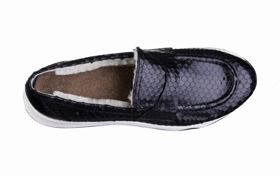 Hermes Loafers Don Abstract Black