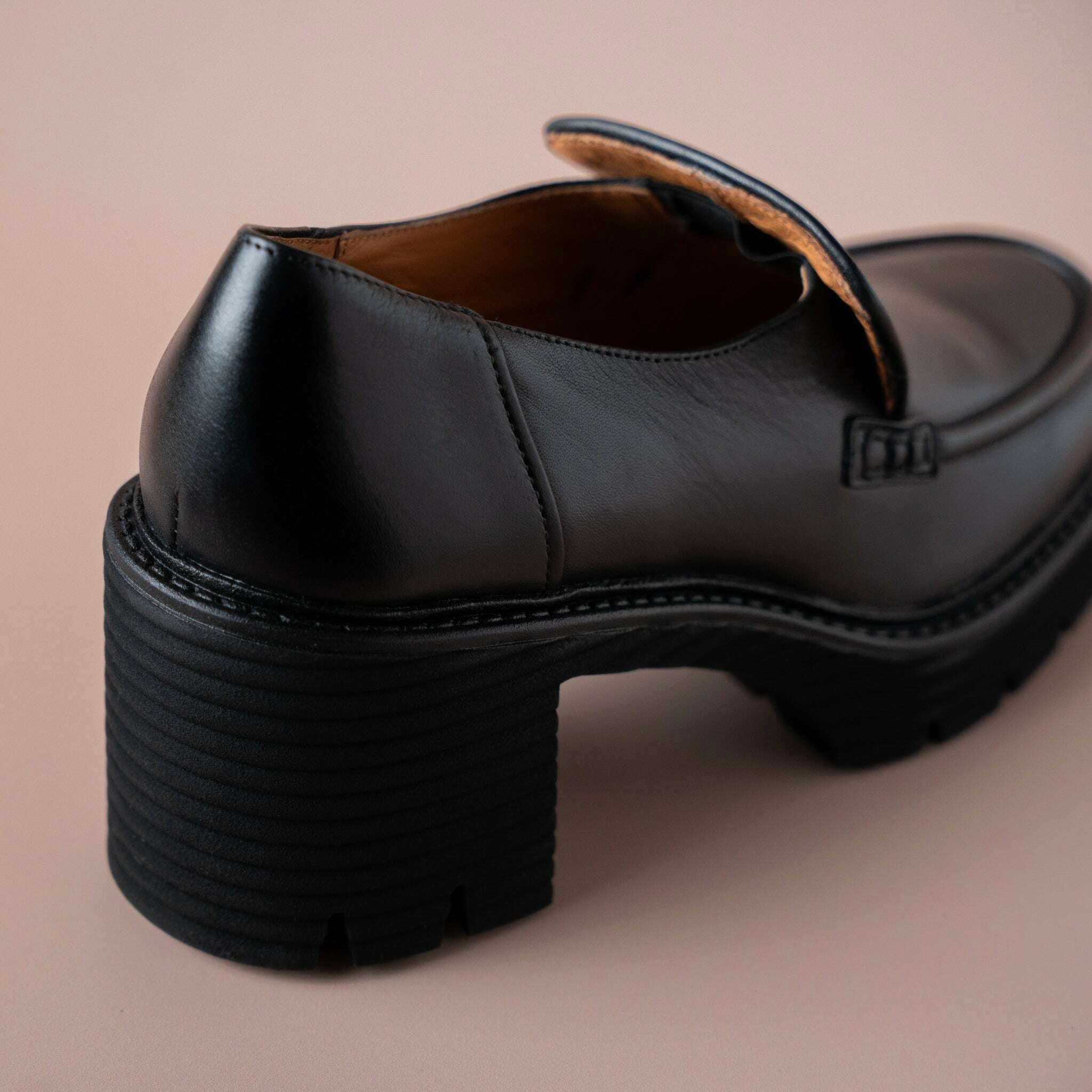 Loafers Wide EOS - Malia - Rust & Black