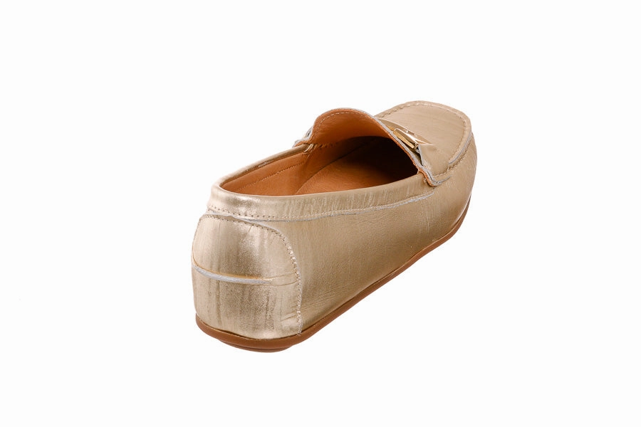 Vm Brooke Gold Ladies Penny Loafers