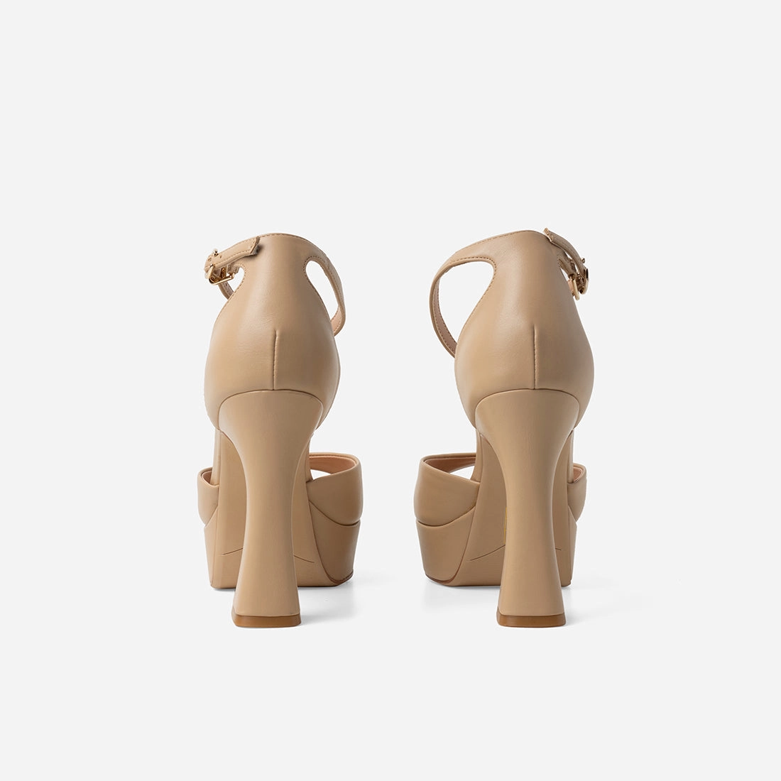 Faye Platform Heels Mary Jane Style Flat Shoes