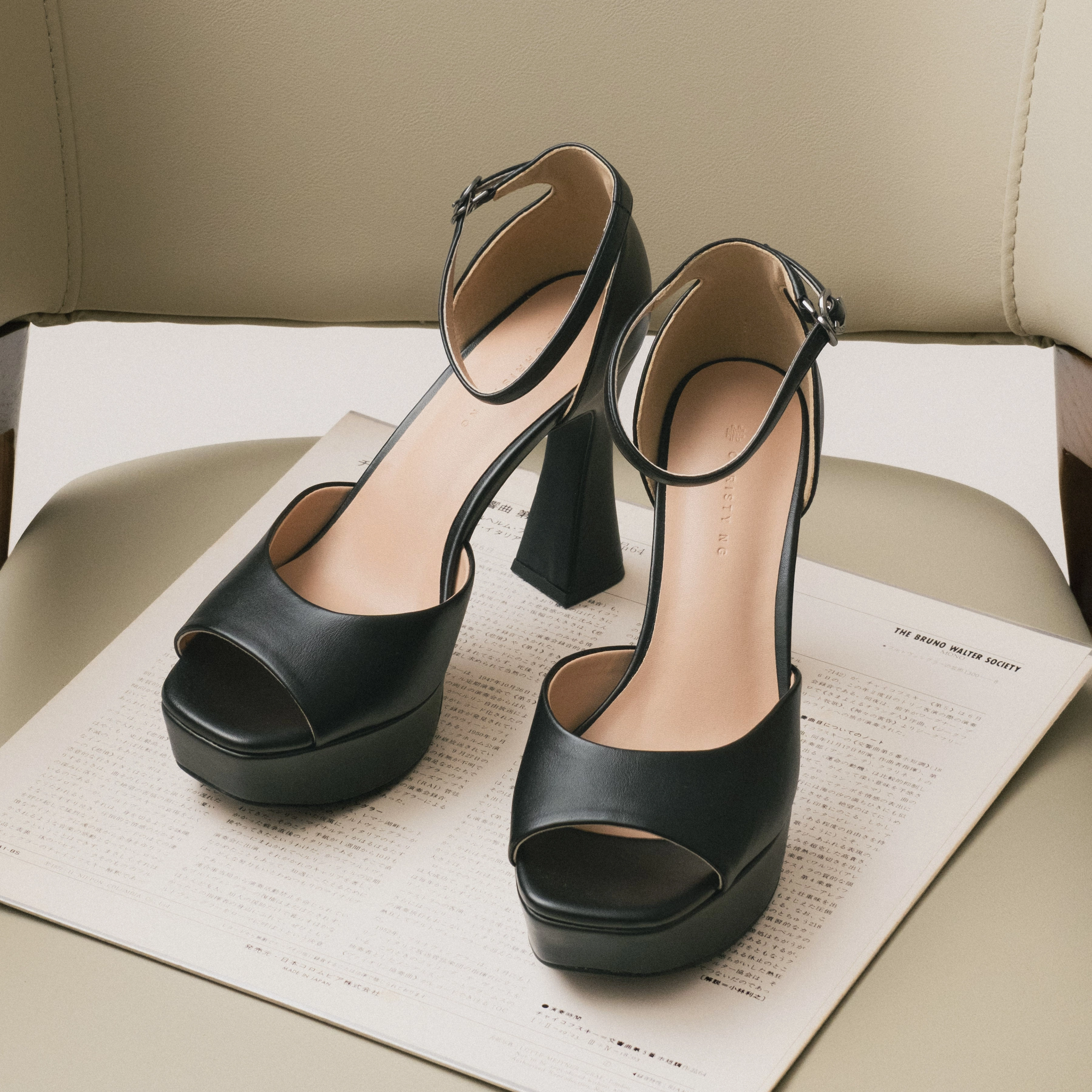 Mmd Mary Jane Shoes Faye Platform Heels