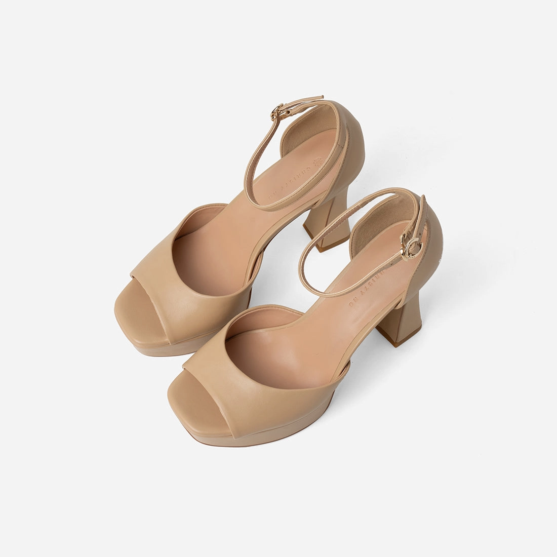 Chunky Mary Jane Shoes Faye Platform Heels