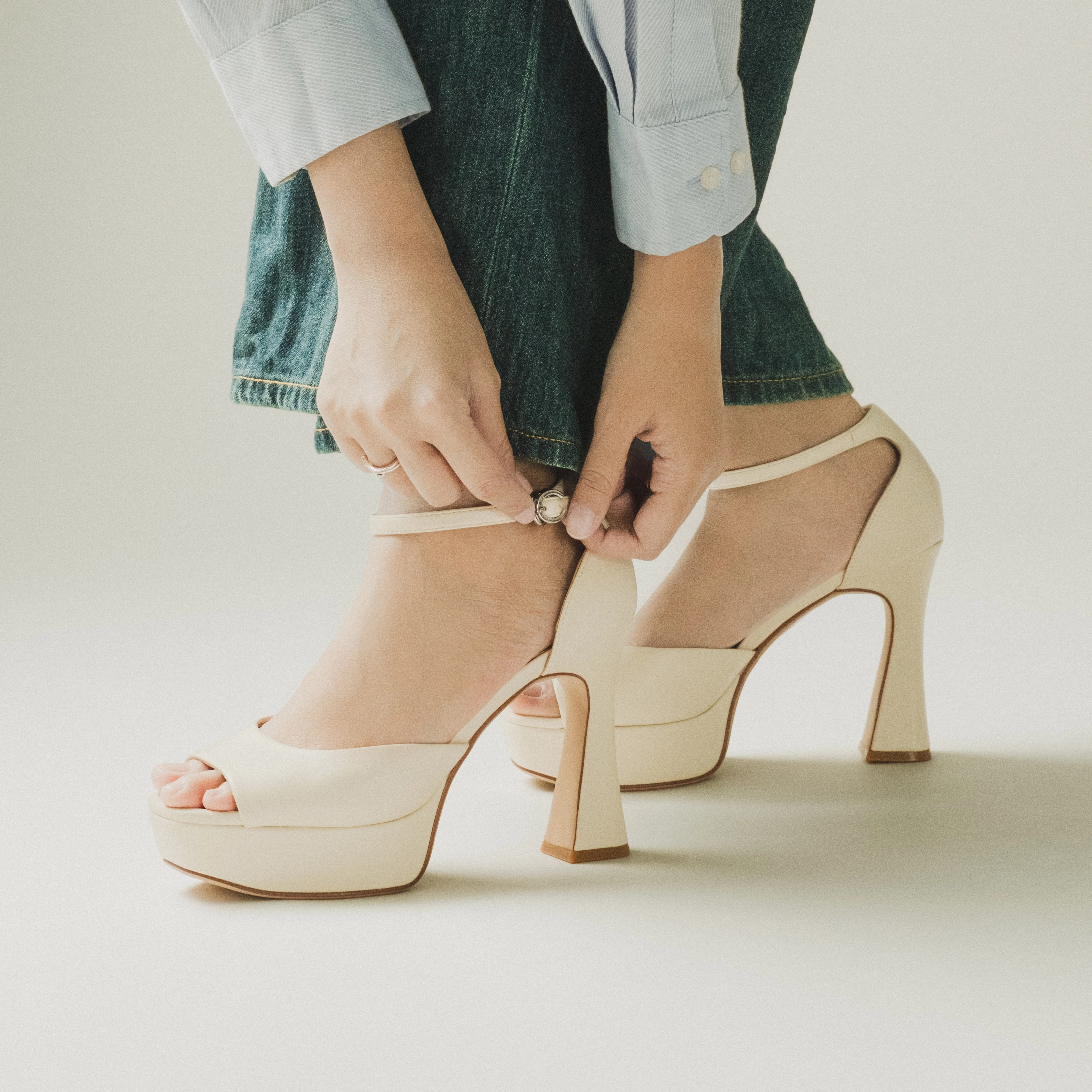 Mary Jane Shoes Stockists Faye Platform Heels