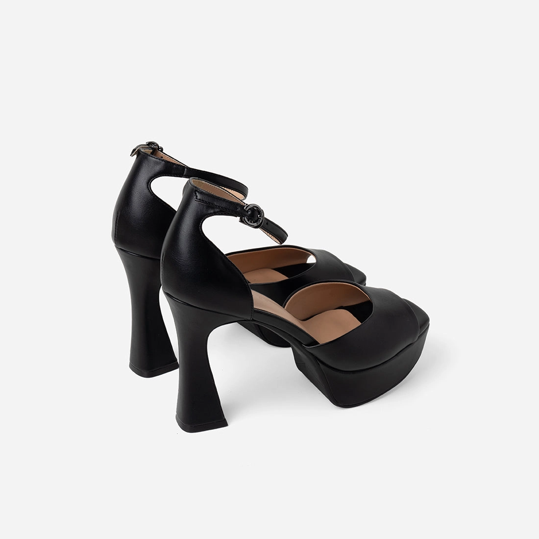Faye Platform Heels 1920s Style Mary Jane Shoes