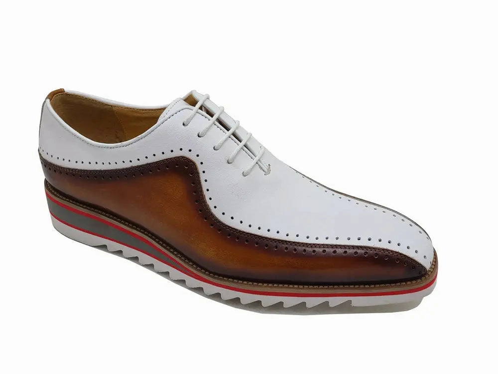 Stylish Two-Tone Brogue Oxford Twill Vs Poplin Vs Oxford