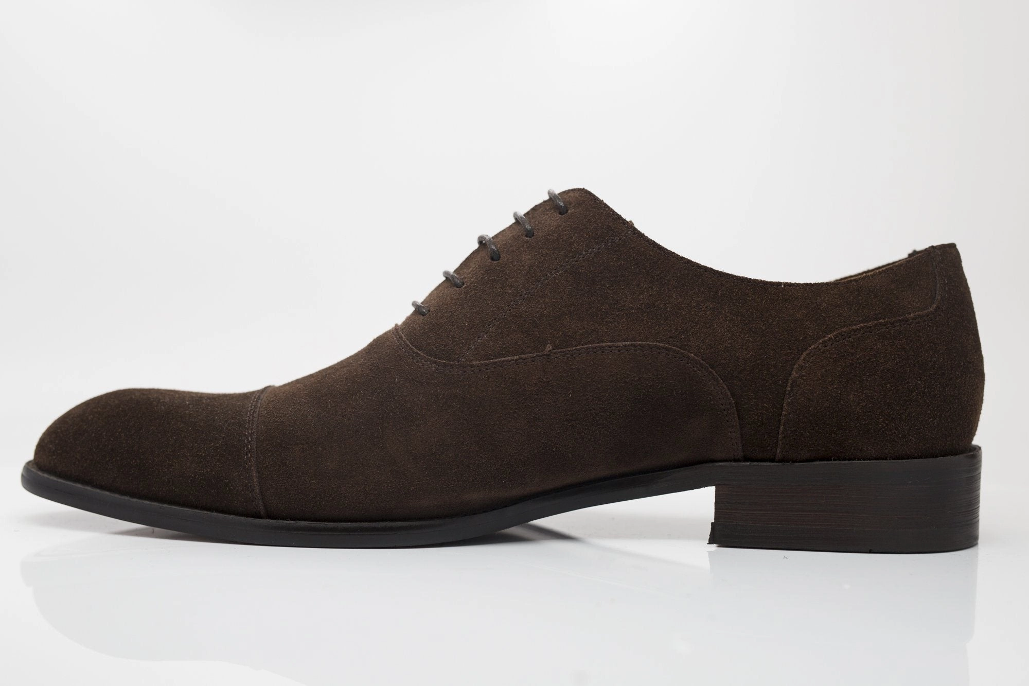 Outfits With Platform Oxfords Suede Lace-Up Oxford Chocolate