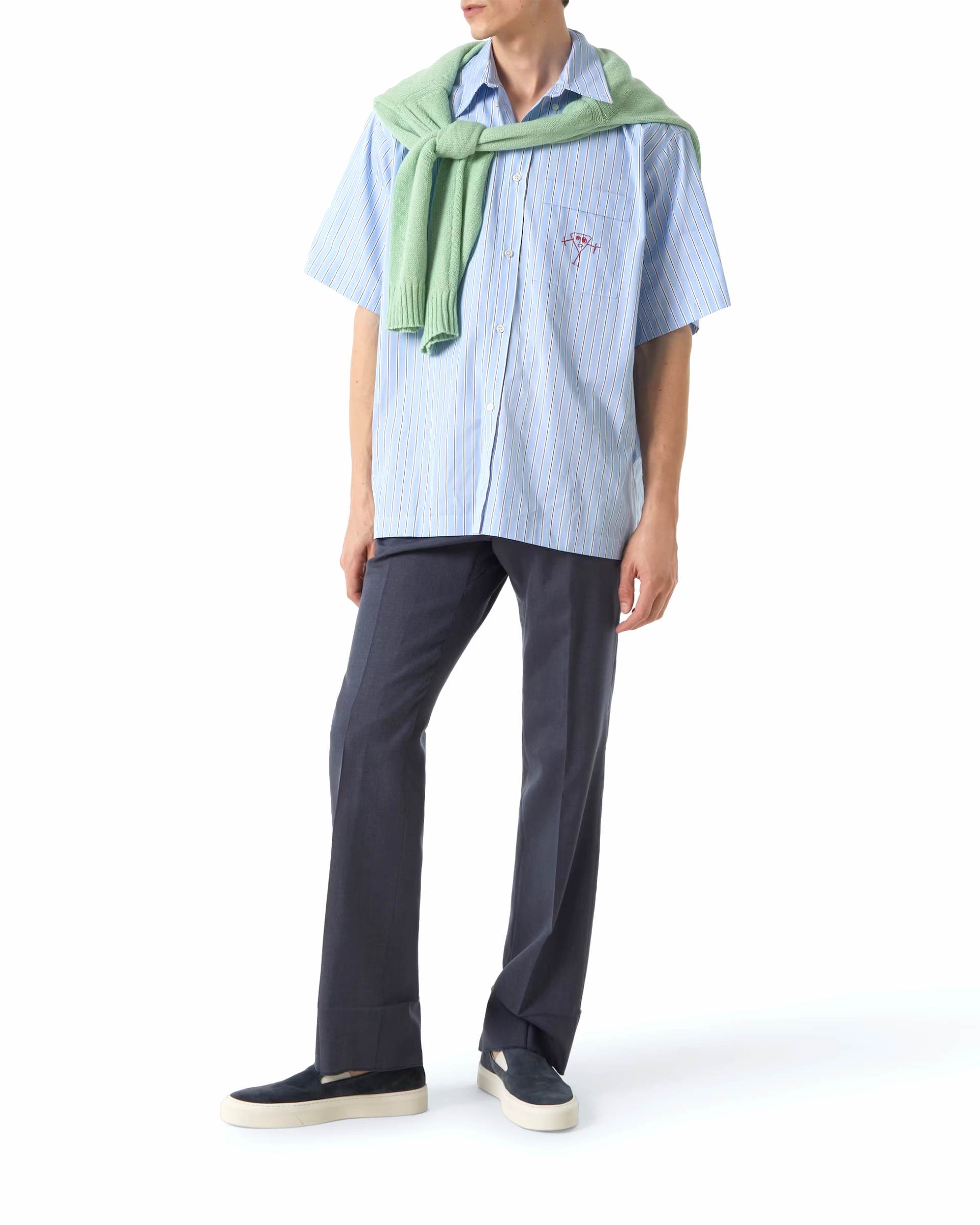 Slip On In Suede Navy Suede 5231 4928 Slip Ons Boots