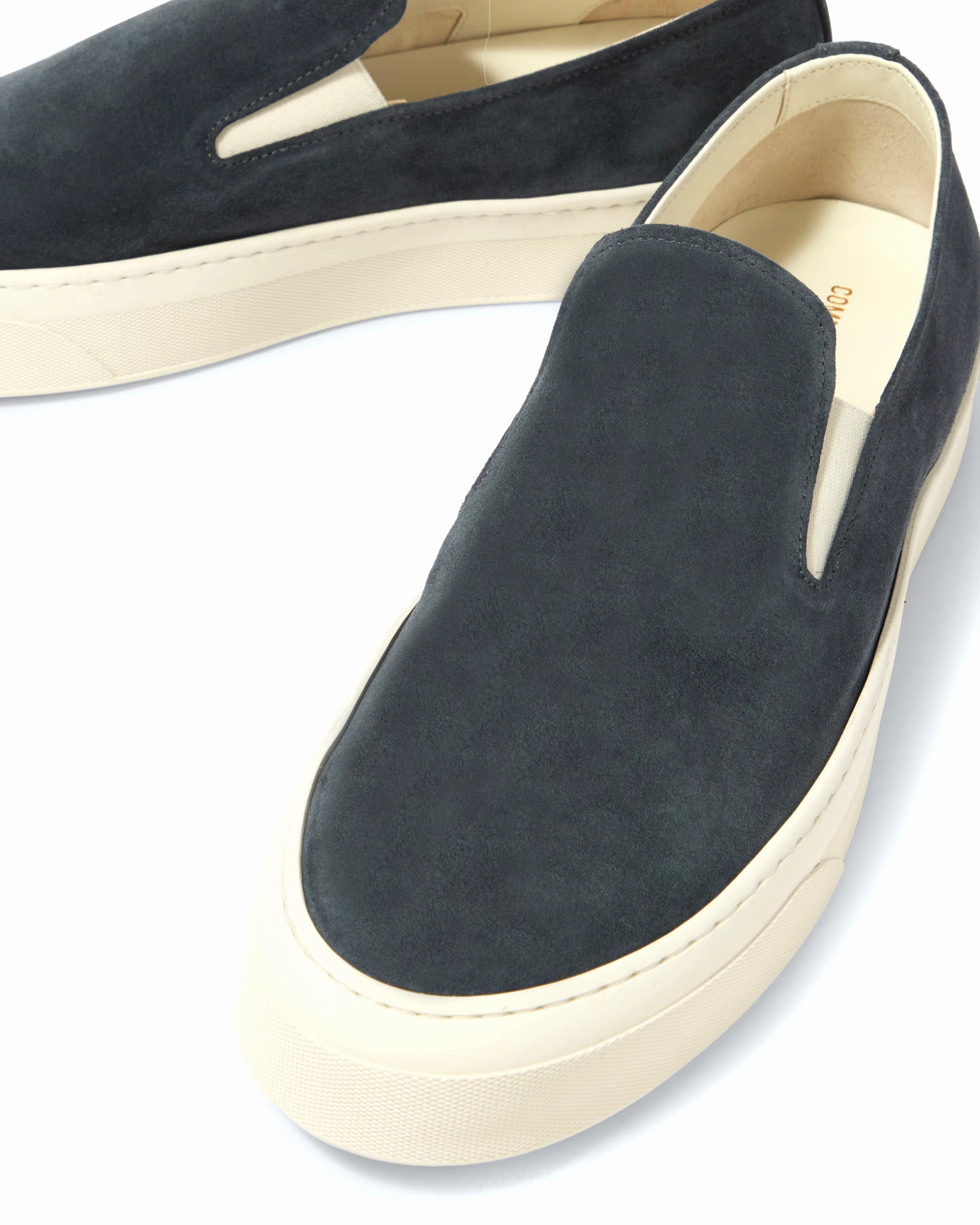 Slip On Loafers Bubble Slip On In Suede Navy Suede 5231 4928