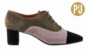 P&J Rory Brogue Shoes Suede