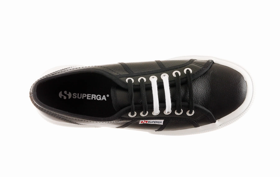 Sup Class Black Leather Ladies Brogue