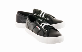 Sup Class Black Leather Oxfords Are Not Brogues