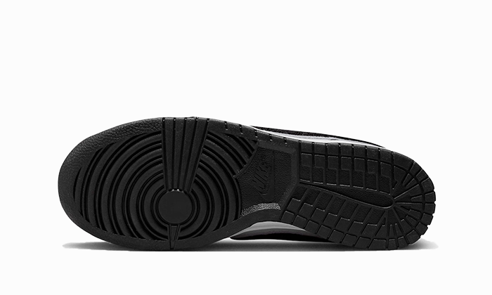 Coolest Nike Shoes Of All Time Nike Dunk Low Chenille Swoosh Grey Black