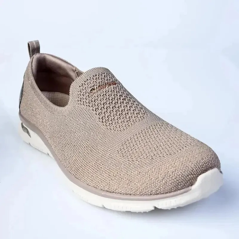 Skechers Arch Fit Sunny Slip On Sneaker - Taupe