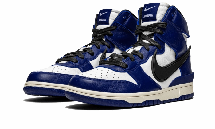 Nike Dunk High Ambush Deep Royal Blue Nike Grade School Court Borough Low Recraft Shoes