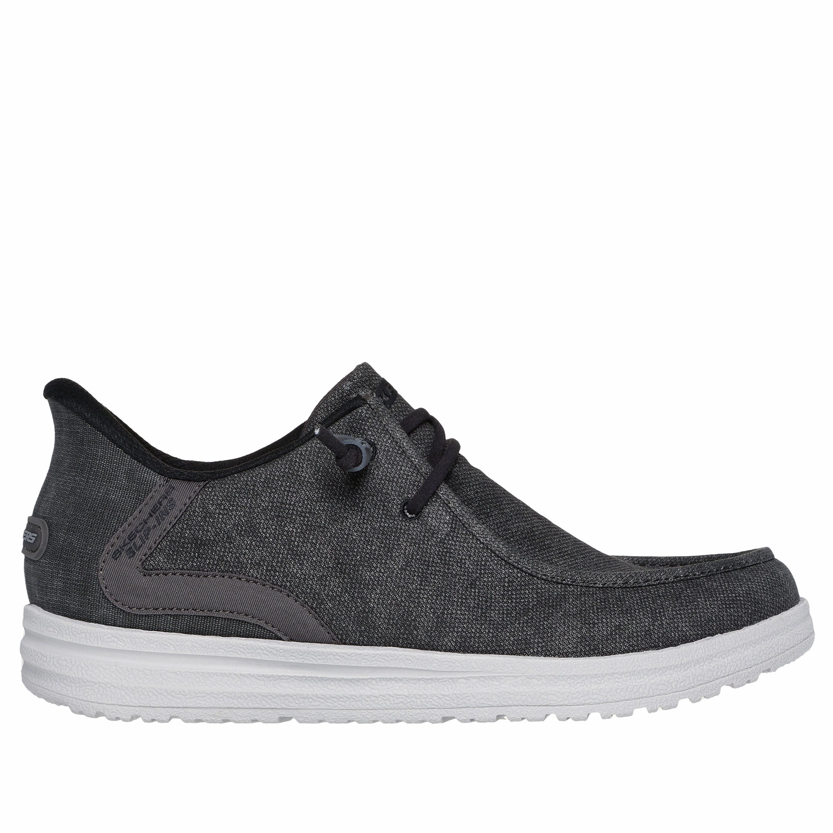 Men's Slip-Ins Relaxed Fit: Melson - Coronado Black/Grey Best Casual Shoes For Hiking