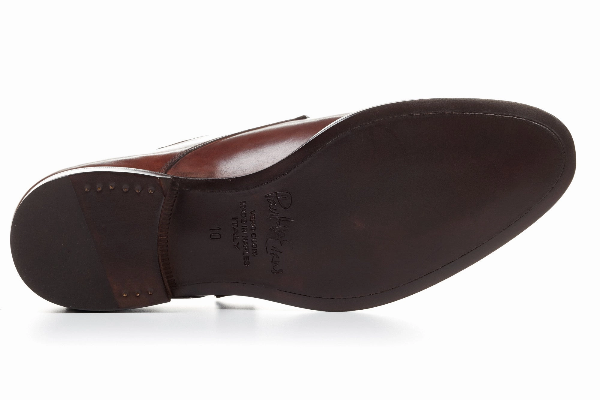 The Olivier Single Monk Strap - Brown Chunky Sole Brogues