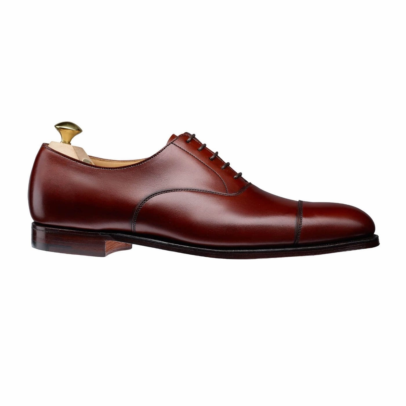 Lazaro Plain Toe Oxfords Dorset 2 Chestnut Burnished Calf