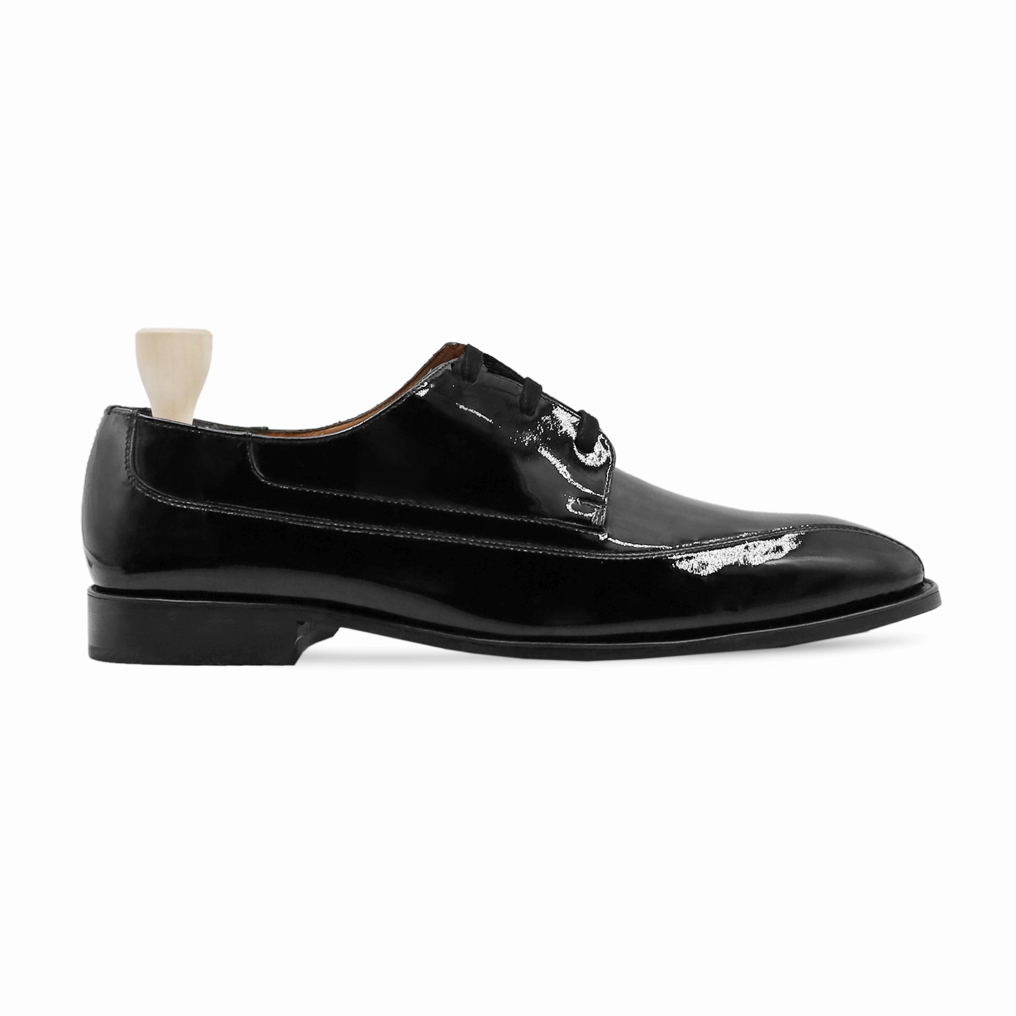 Walking Shoes Nashle - Men's Black Patent Leather Derby Shoe