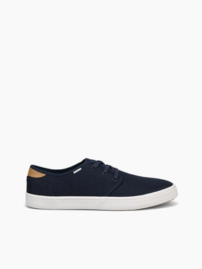 Johnston And Murphy Casual Shoes Carlo 10013273 Navy Herit.canvas