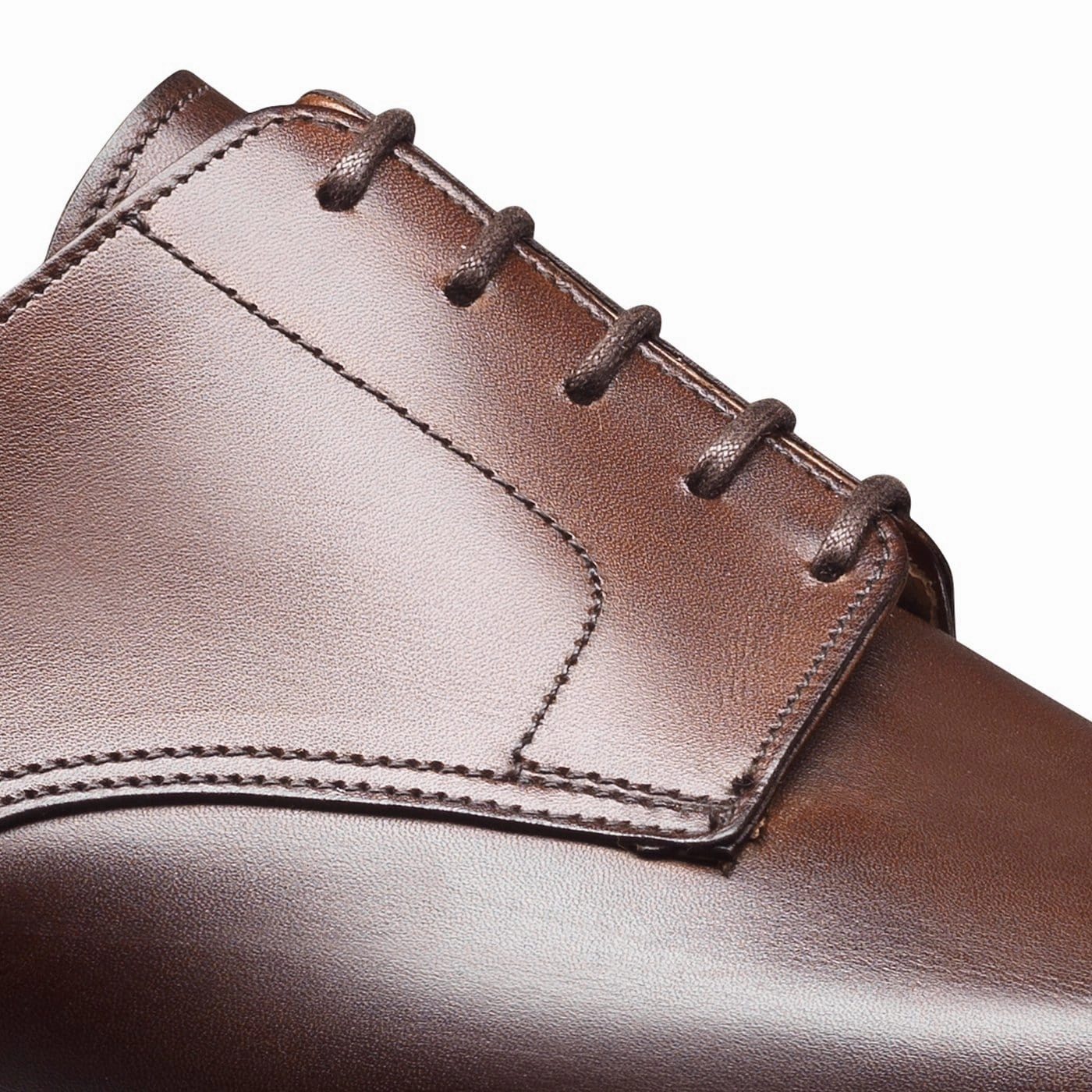 Ways To Lace Up Shoes Norwich Dark Brown Burnished Calf
