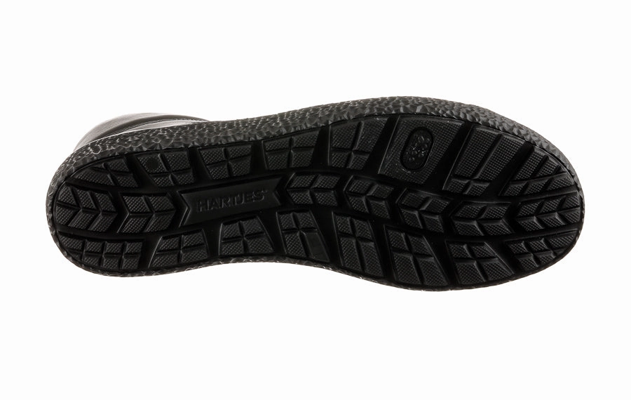 Har Safe Black Print Brogues